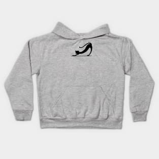 Stretching cat Kids Hoodie